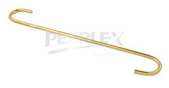 12in Extender S Hooks-Brass